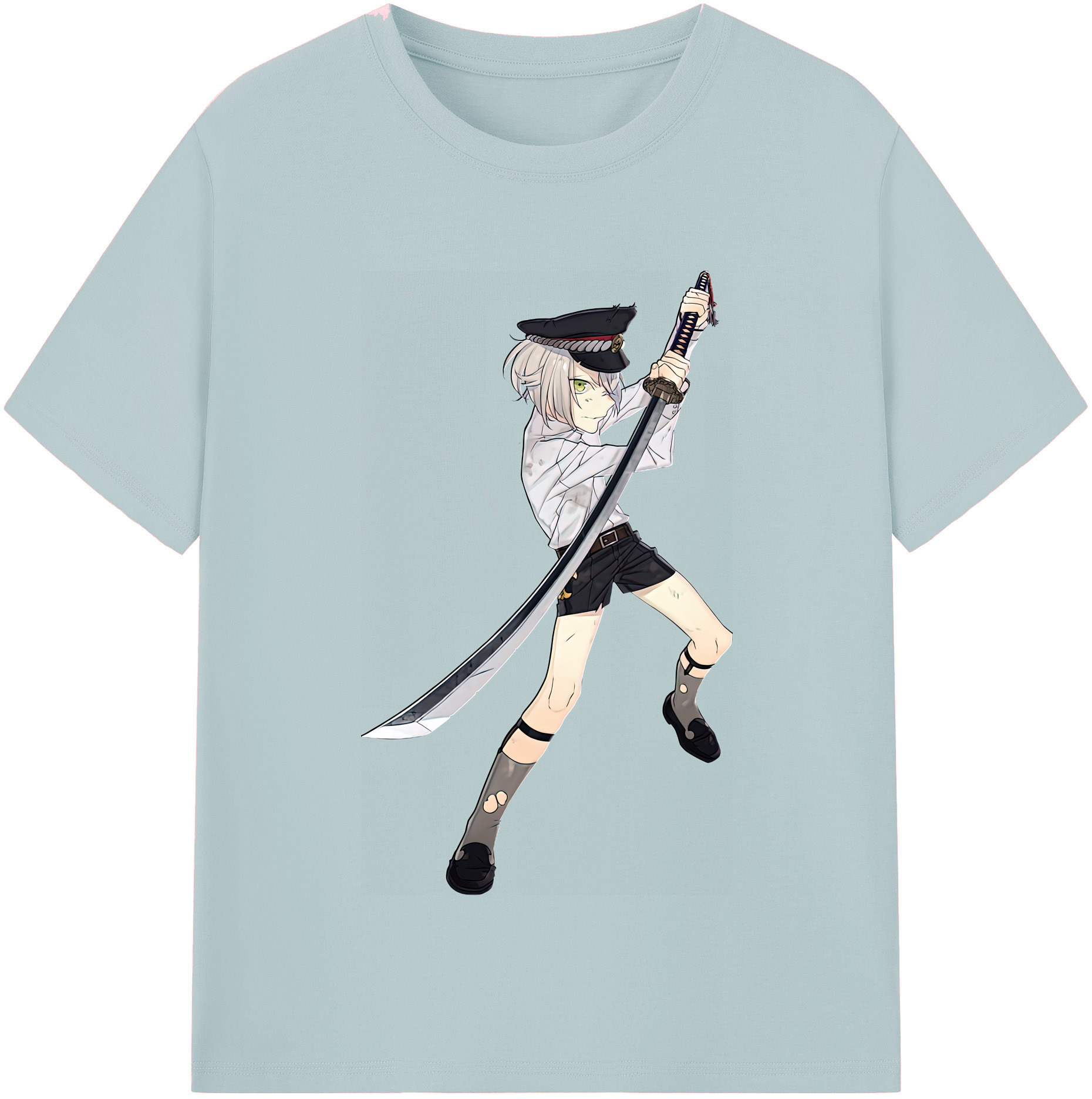 （画像用） 刀剣乱舞 Touken Ranbu 綿100％半袖Tシャツ（フロントプリント）